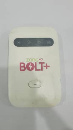 Zong 4g bolt+ device with working sim