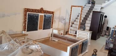 wooden bed/ bed set/ bedset/ bed room/ furniture/double bed for sale