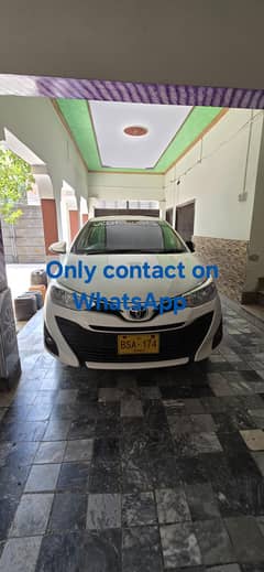 toyota yaris ativ mt 1.3  only contact on WhatsApp  03261408208