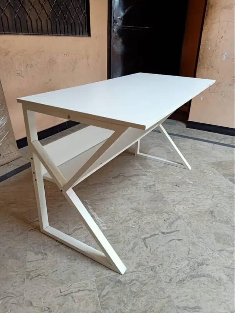 Computer table- Workstation table - K shape table 5