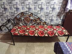 Iron Sofa, 3 Seater Sethi and 2 chairs Sofa.