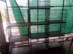 bird cage available MOTi  wire cage size 1.5 by2  total 10 cages