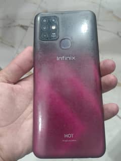Infinix Hot 10 (4+128GB) condition 10/7 panel tota howa hy Chalt sae