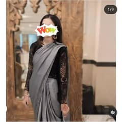 silk sari customized one time used