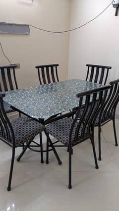6 seater dining table