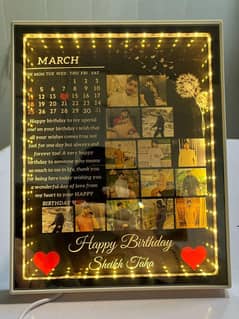 birthday day frame