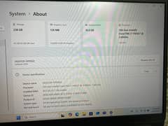 Dell laptop 11 generation core i7 16/256GB