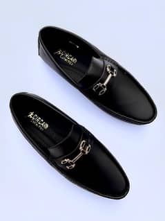 men casual leather loafers