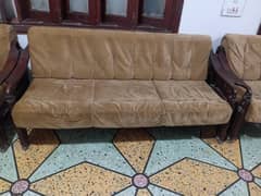 Original Sheesham 5 seater sofa set