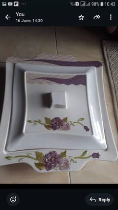dinner set 88 pieces  brand new with box