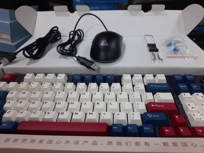 Aiguoxin keyboard / mechanical keyboard With mouse | Swipeable 4