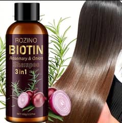 Rozino Biotin Rosemary & Onion 3in Shampoo
