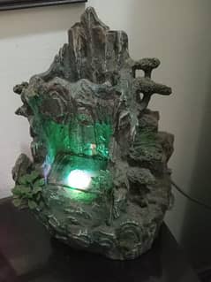 Changing Lights Indoor Fountain Sculpture Decorative