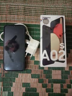 Samsung galaxy A02S 4gb ram 64 GB memory complete Saman 10 of 10 ok