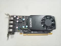 Quadro P600, 2GB GDDR5, better then GTX 750 TI, With Free connector