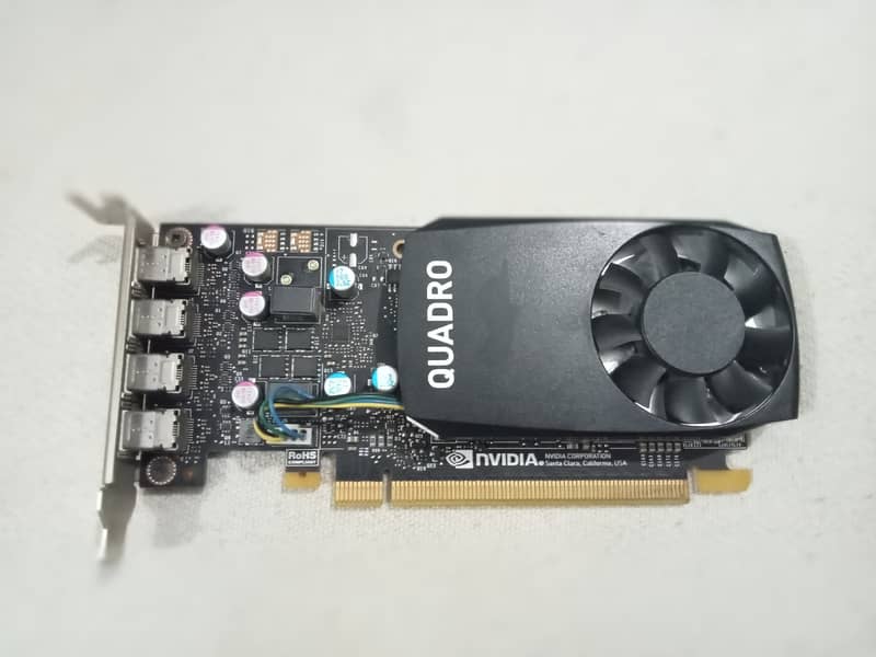 Quadro P600, 2GB GDDR5, better then GTX 750 TI, With Free connector 0