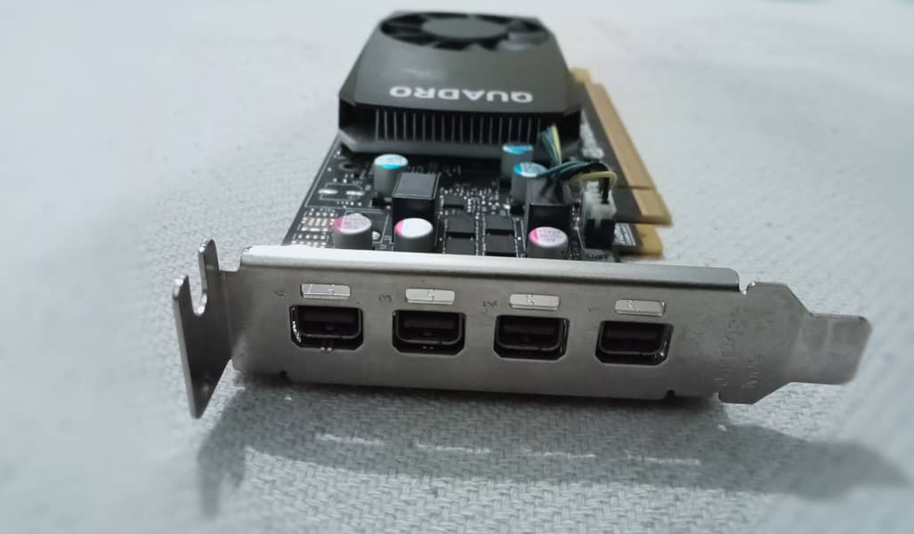 Quadro P600, 2GB GDDR5, better then GTX 750 TI, With Free connector 1