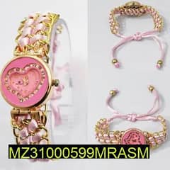 women's chail bracelet Analogue watch