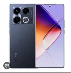 infinix note 40 mobile with box and charger 10/10 Condition black colo