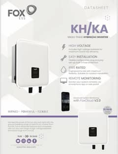 FOX KH 7/8/10.5 SINGLE PHASE