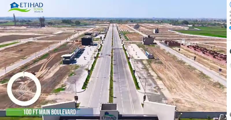 "Secure Your Future Prime Location Plot In Lahore Etihad Town Starting From Just 7.15 Lac" 5