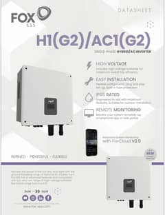 FOX ESS 4.6KW HYBRID SINGLE PHASE