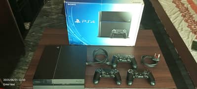 PS4 Playstation 4, 3 Controllers, EAFC 25, RAGNORAK, CRICKET 24, PSN +