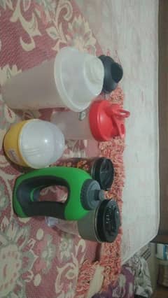 water bottle, coffee cup