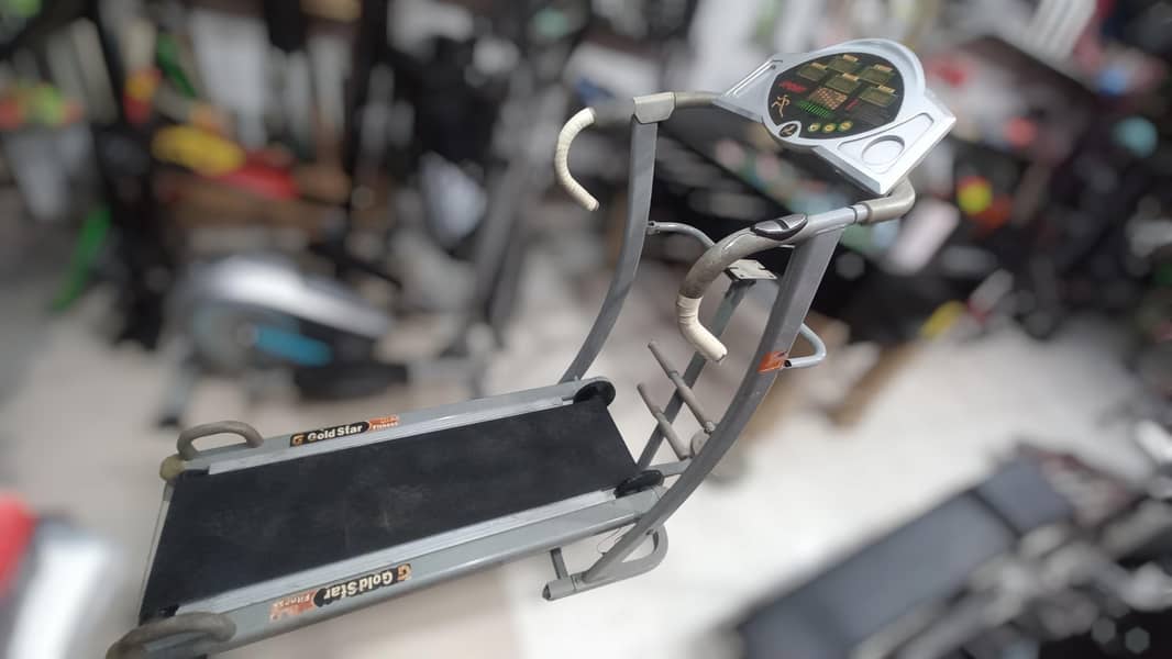 Imported manual treadmill Exercise cycle  running walk jogging machine 0