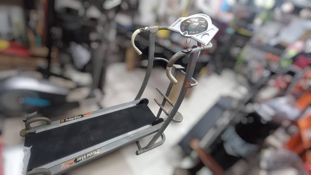 Imported manual treadmill Exercise cycle  running walk jogging machine 3