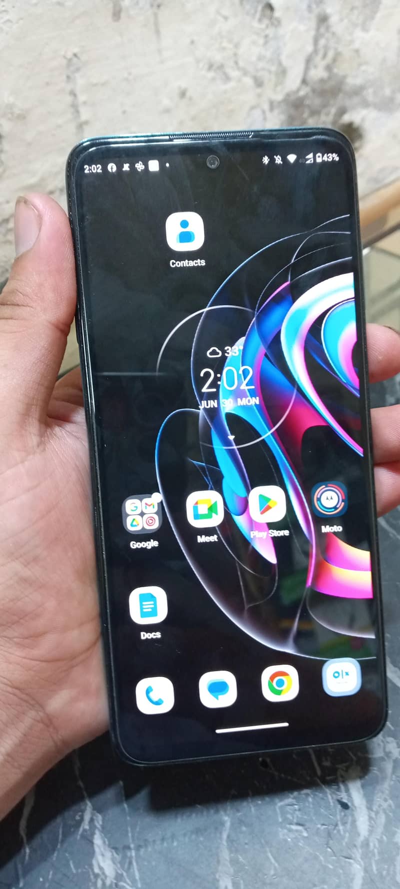 Motorola edge 20lite 8/128 Exchang possible 4