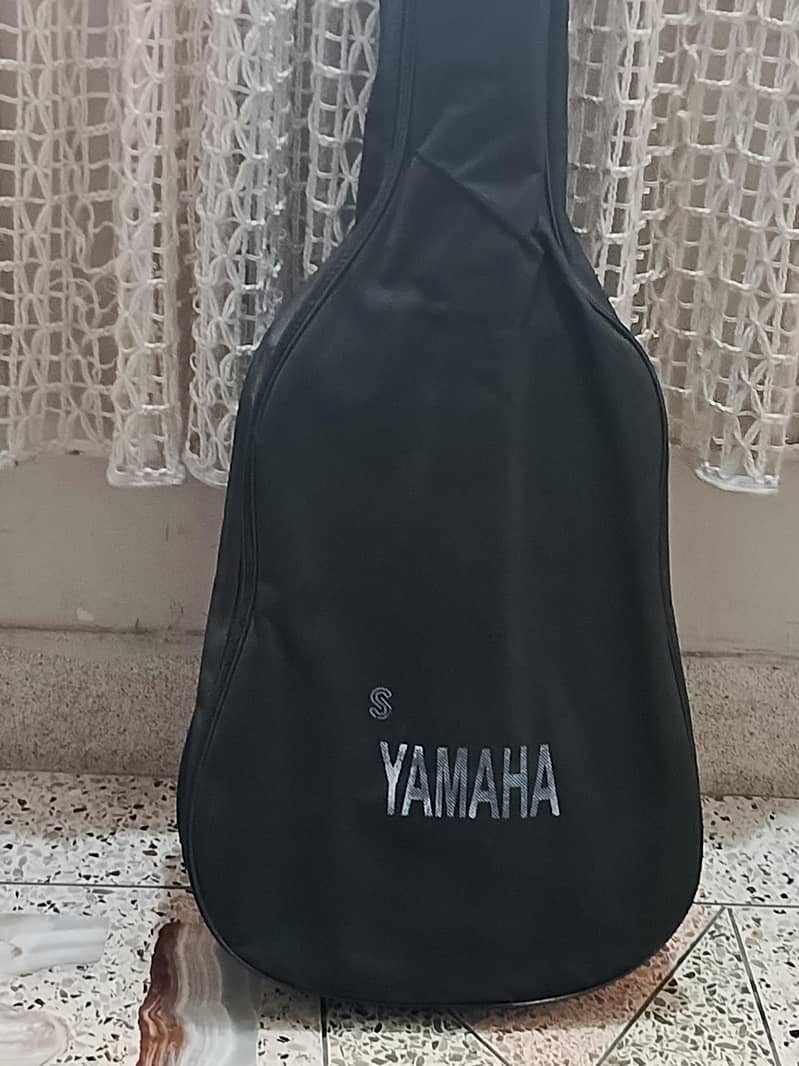 Basic guitar for beginners, with bag ,capo and extra string. 10