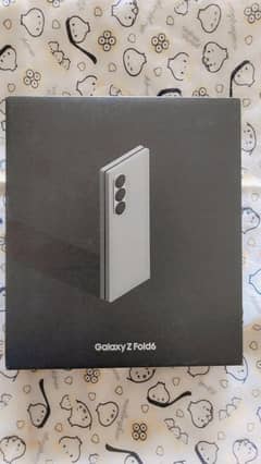 Samsung Galaxy z fold 6 256gb dual SIM open box