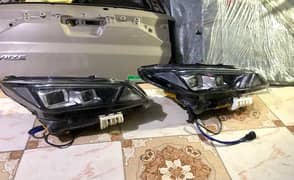 Nissan leaf headlights