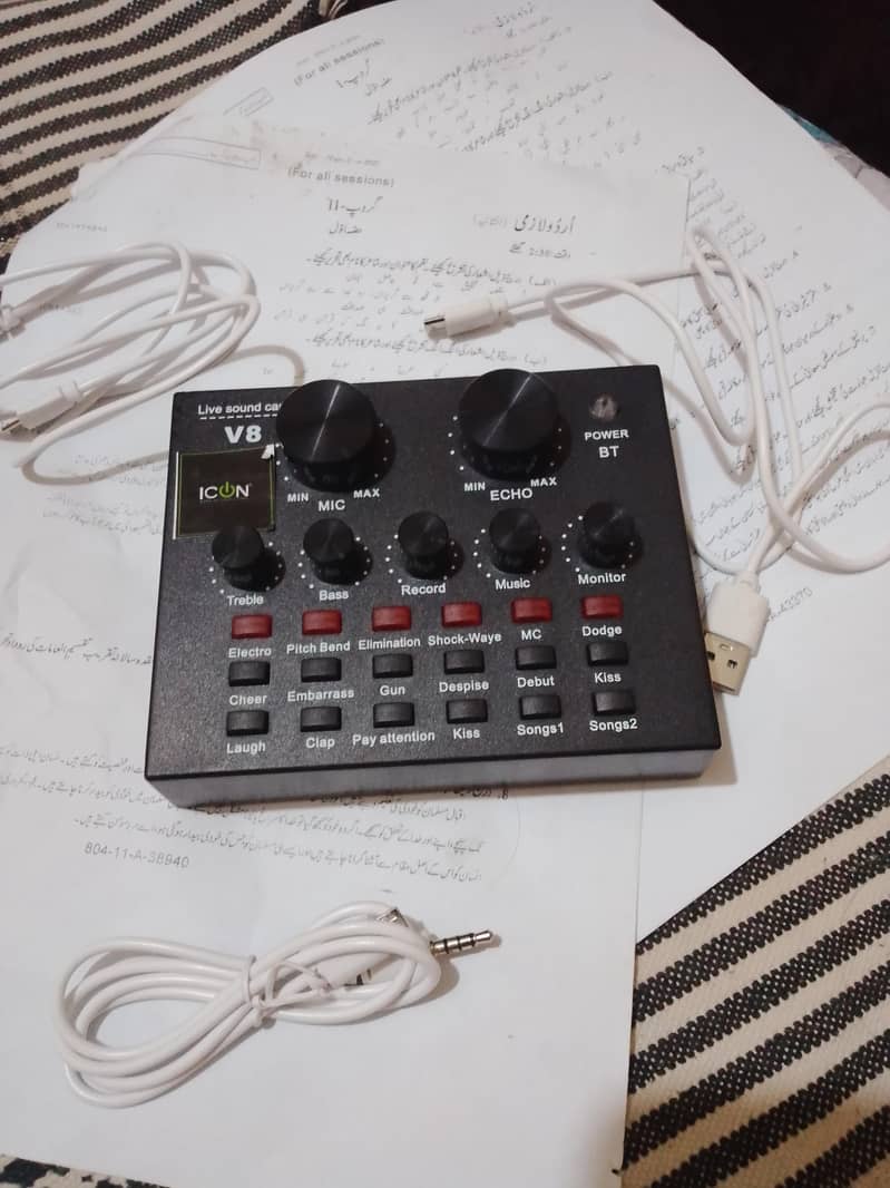 V8 Live Sound card From ICON, in New and Good condition. 1