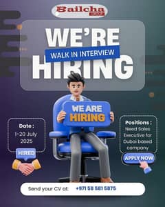 sales executive ( office based job)  only for females
