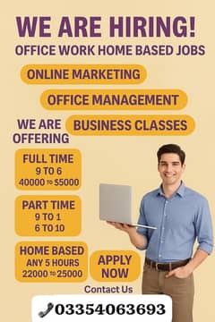 Online work available,part time,full time,home base