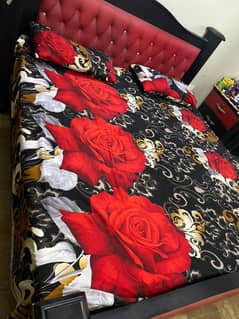 bed king size,side tables 2,dressing table jumbo 1