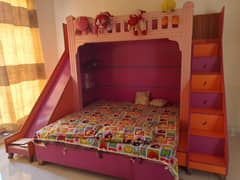 Kids Bed with Slides
