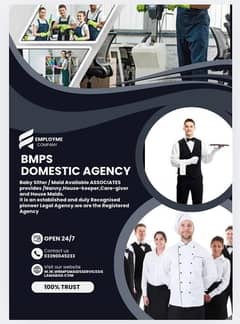 All DOMESTICS staff available, Babysitter,Housemaids,Cook, Ninny.
