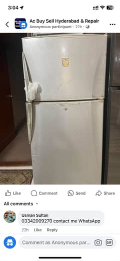 Dawlance fridge for sell