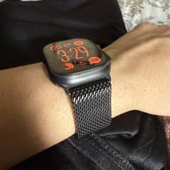 Titanium Apple Watch Ultra 2 Milanese