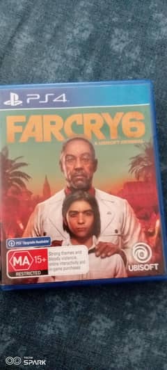 Farcry 6 CD game PS 4