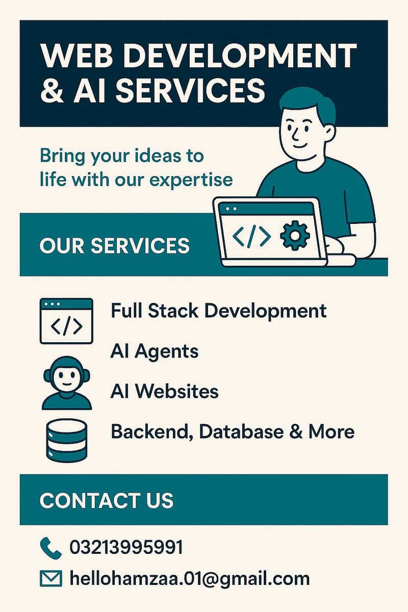 AI Powered Web FULL STACK WEB DEV Coustimize Chatbot 0