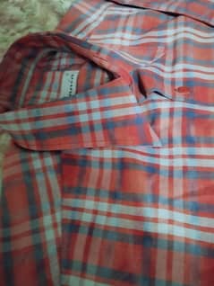Checks  Shirt  _ just  like  new. Only  599-