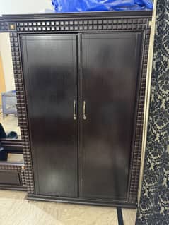 Bedroom Almaari Wardrobe Cabinet Wooden Heavy Quality 2 Door