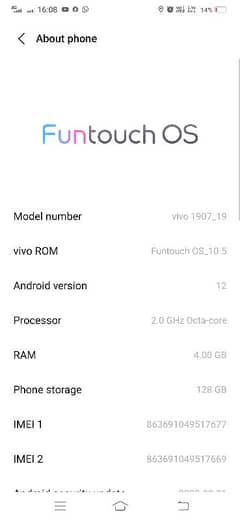 vivo s1 4/128