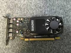 Nvidia Quadro p1000 4GB 4k supported