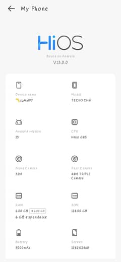 Tecno camon 19 neo