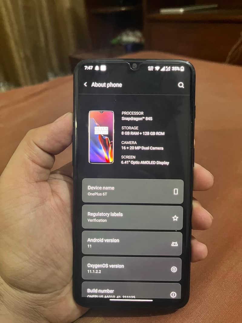 Oneplus 6t Good condition (Exchange possible with good phone) 4